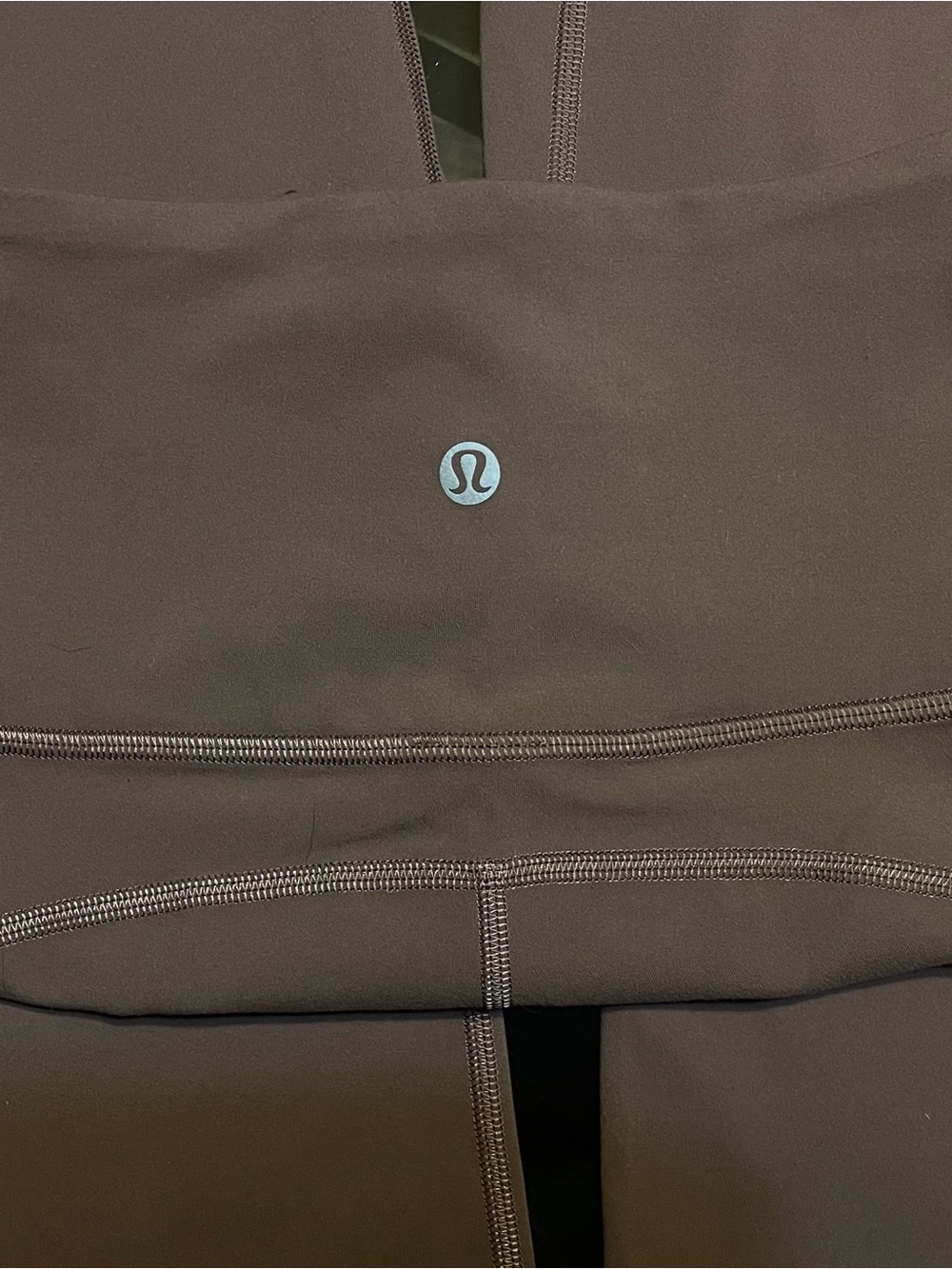 Lululemon Groove Super-High-Rise Flared Pant Nulu Java Brown Size 0 - Picture 4 of 7